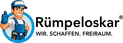 rümpeloska logo mit slogan